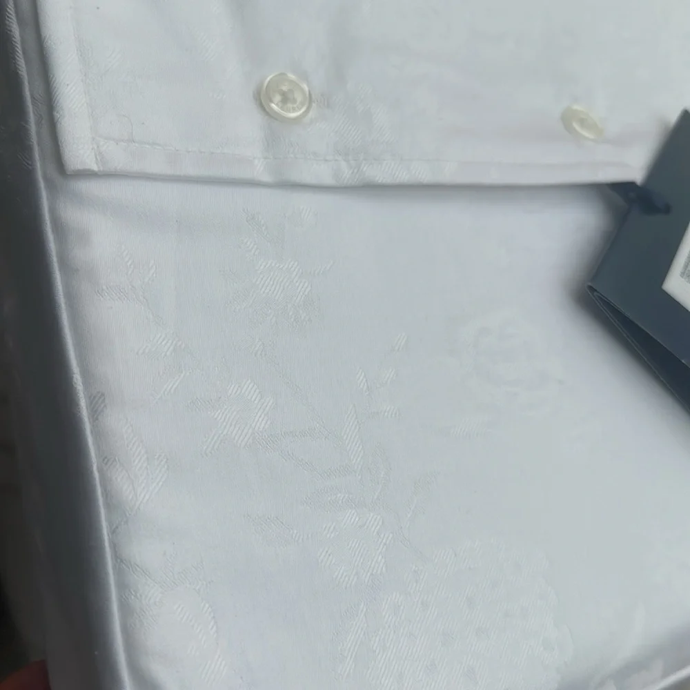 Ralph Lauren Bethany Jacquard queen Xtra Deep Fitted Sheet Organic NEW